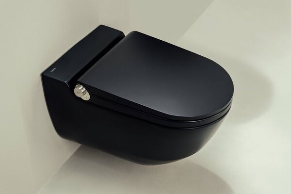 WC douche  Laufen Cleanet Riva noir