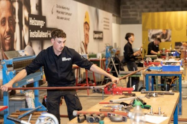 Luc Vogelsang au Championnat suisse des métiers suissetec