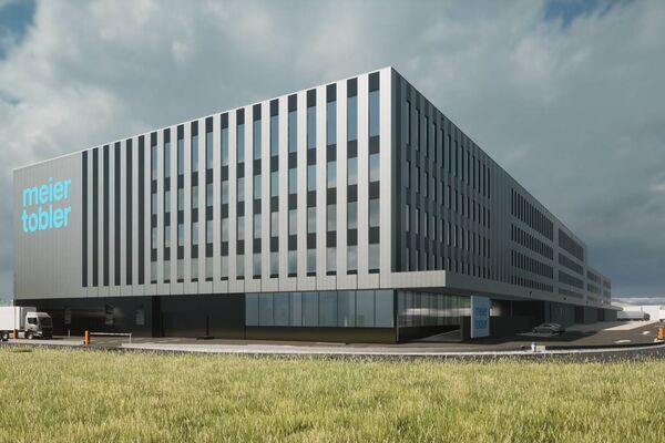 Photo de la nouvelle centrale de services de Meier Tobler