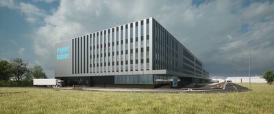 Photo de la nouvelle centrale de services de Meier Tobler