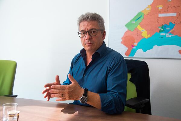 Philippe Massonnet lors d’une interview