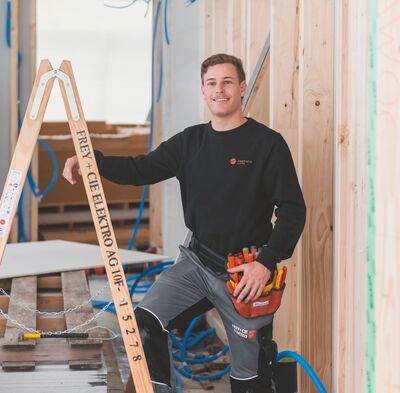 Patrick Müller, électricien de montage CFC