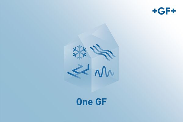 Keyvisual GF, One GF, accompagnant les innovations Flow Solutions