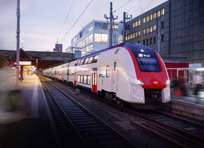 Futur train à deux niveaux Siemens