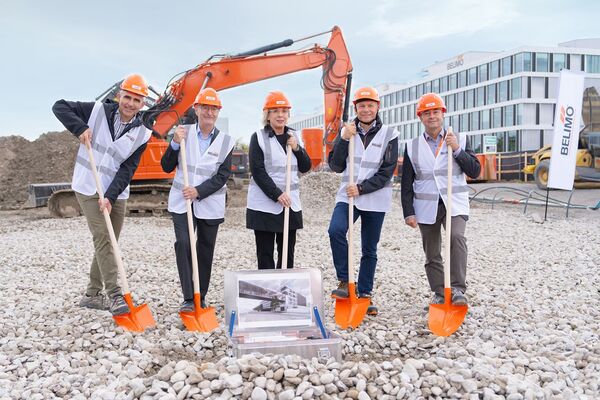 Belimo, coup de pioche du futur centre production