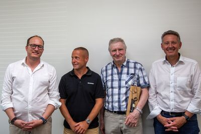 Inauguration du centre de formation romand de SLG, Daniel Gindroz nommé membre d’honneur