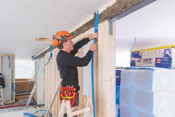 Patrick Müller, électricien de montage CFC