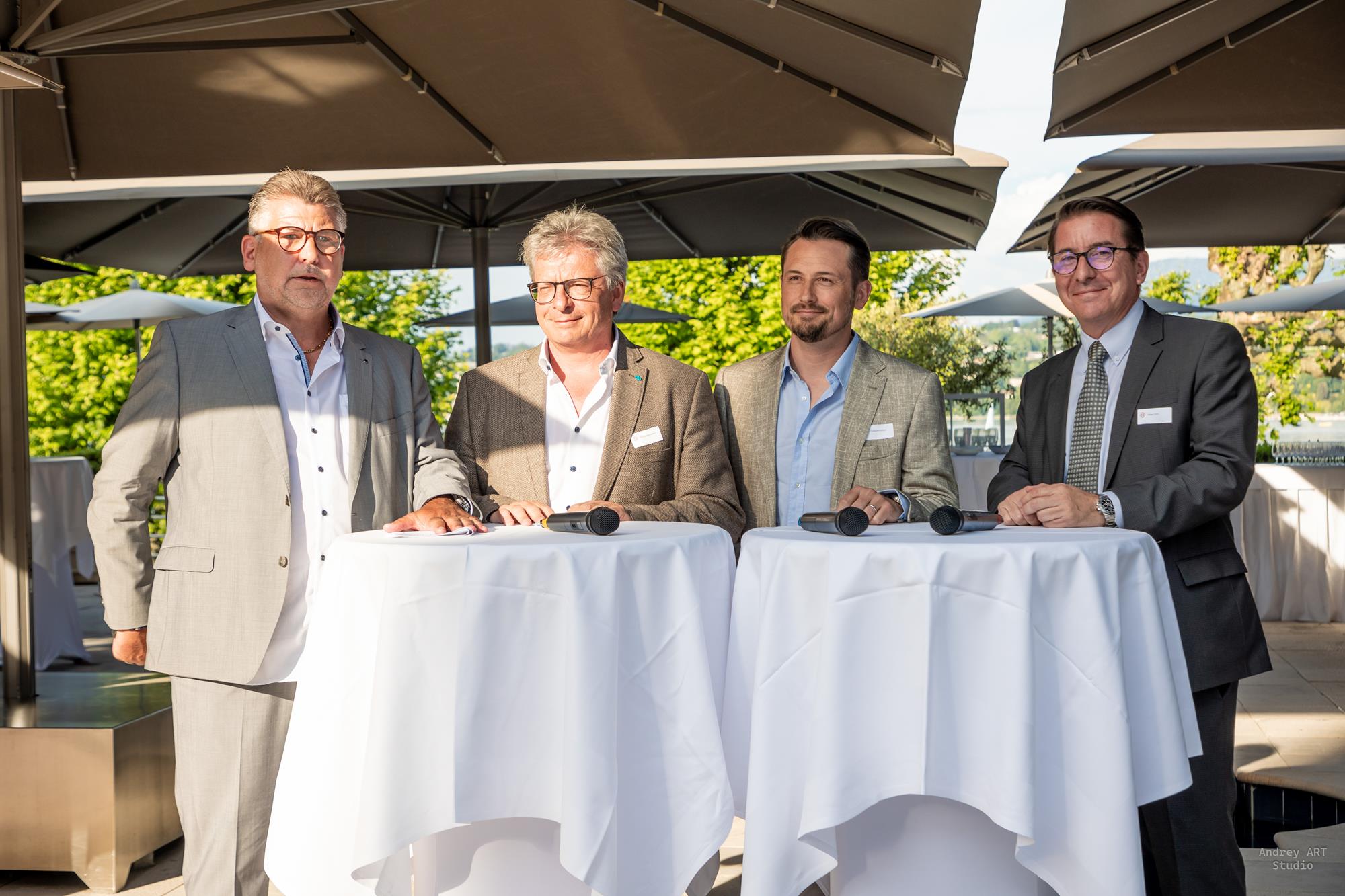 Quatre présidents des associations membres de MBG