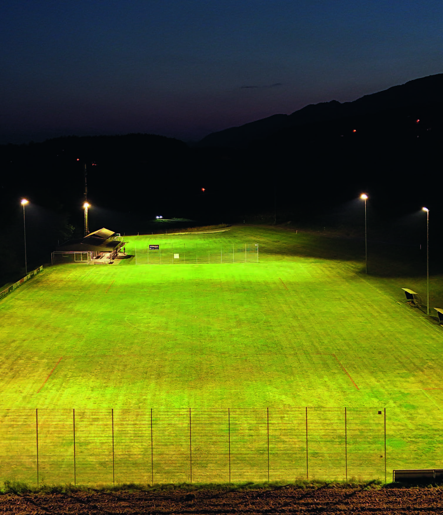 Technologie LED pour l’éclairage sportif