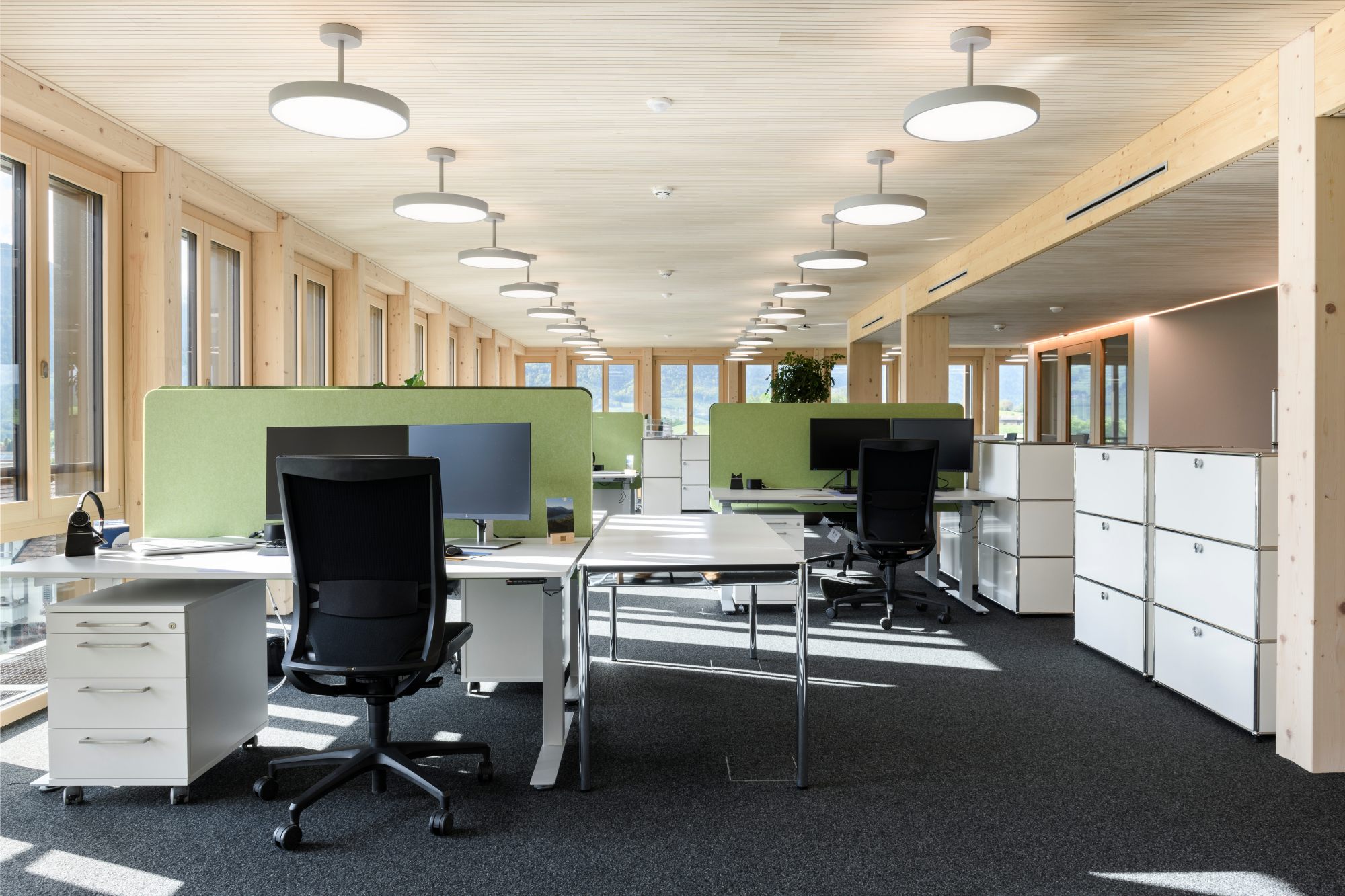Bâtiment administratif de Elektrizitätswerk Obwalden équipé de multicapteurs BMS B.E.G