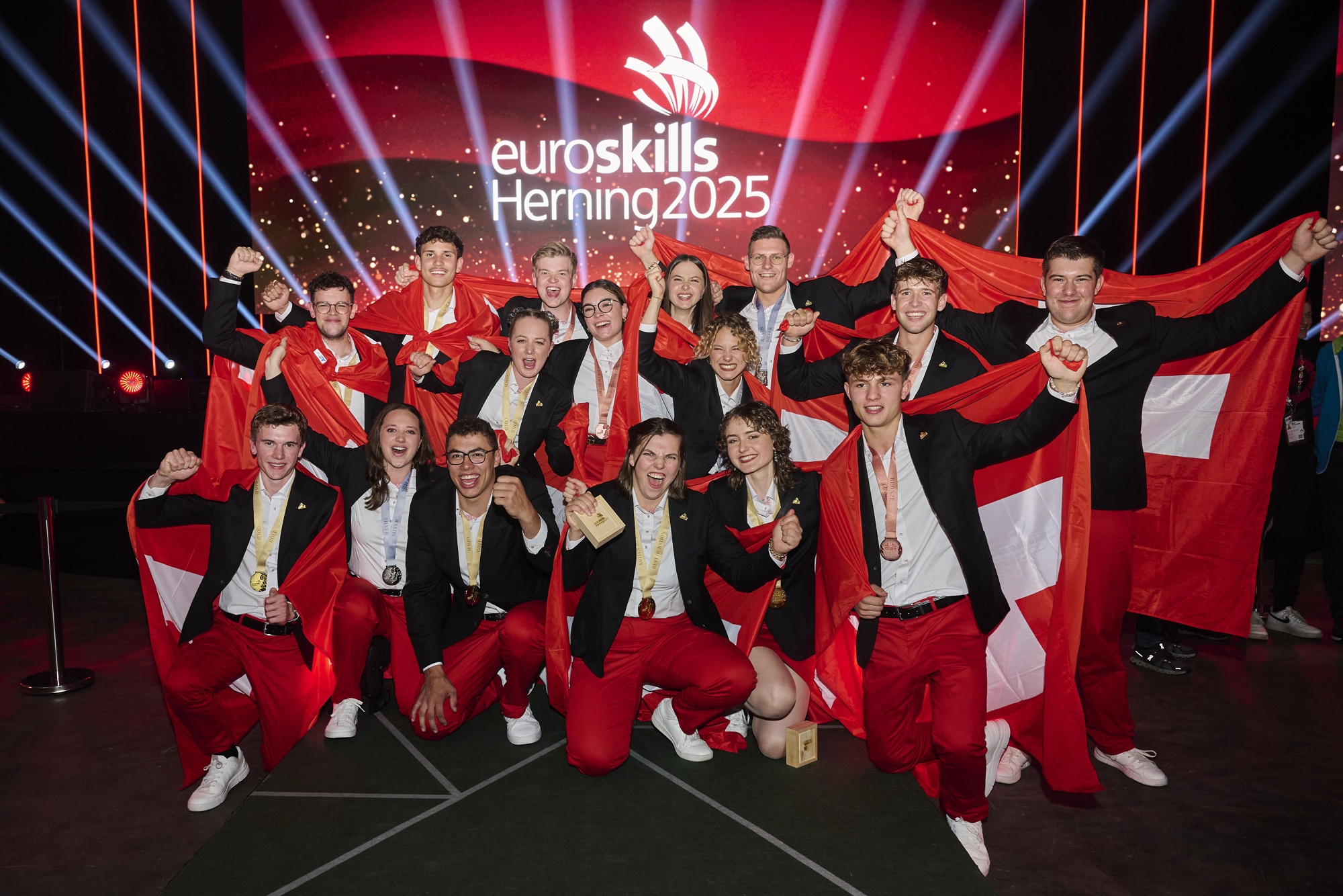 Le SwissSkills National Team aux Euroskills 2025 Le SwissSkills National Team aux Euroskills 2025