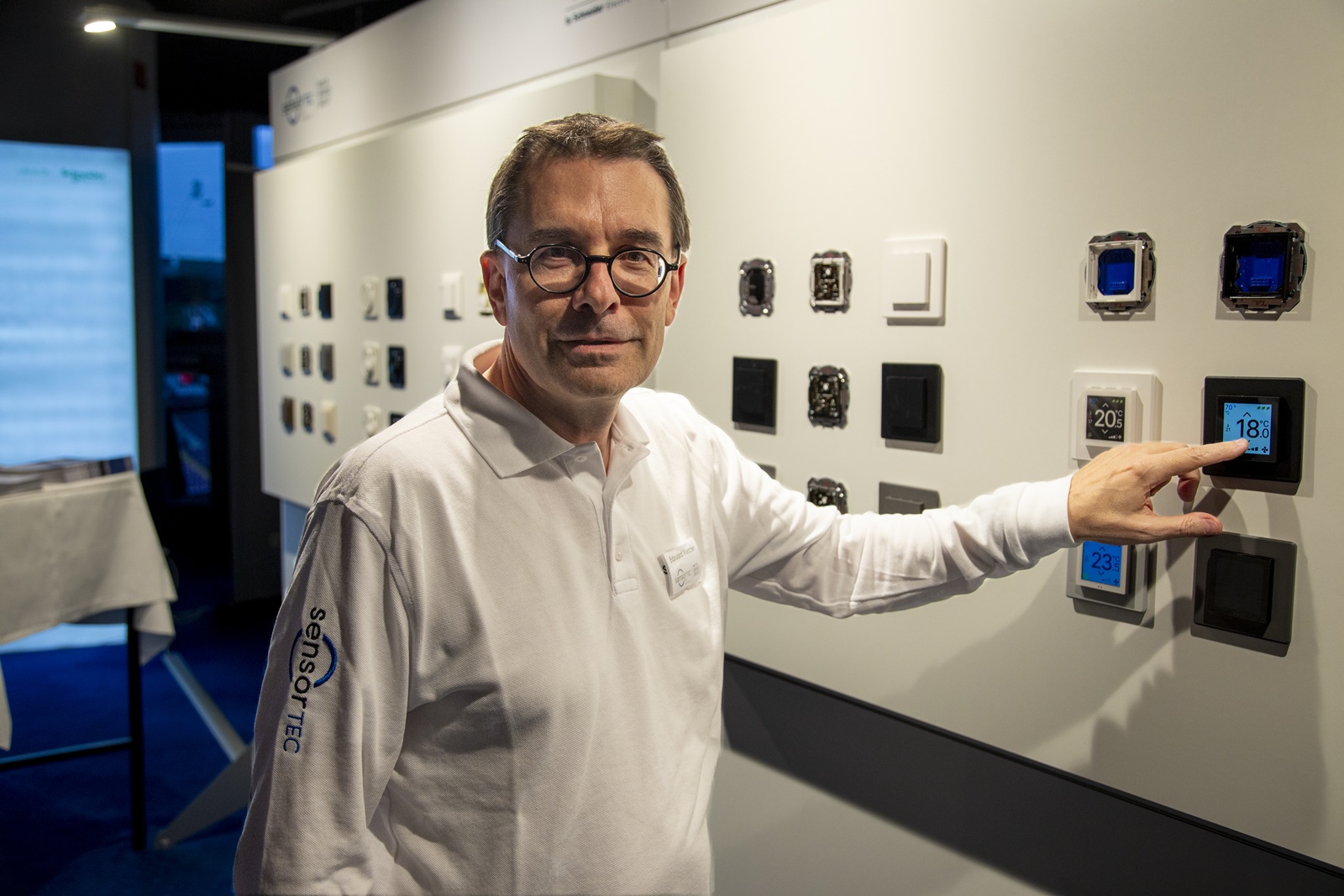 Edouard Mercier aux Feller Innovations Days à Genève Edouard Mercier aux Feller Innovations Days à Genève