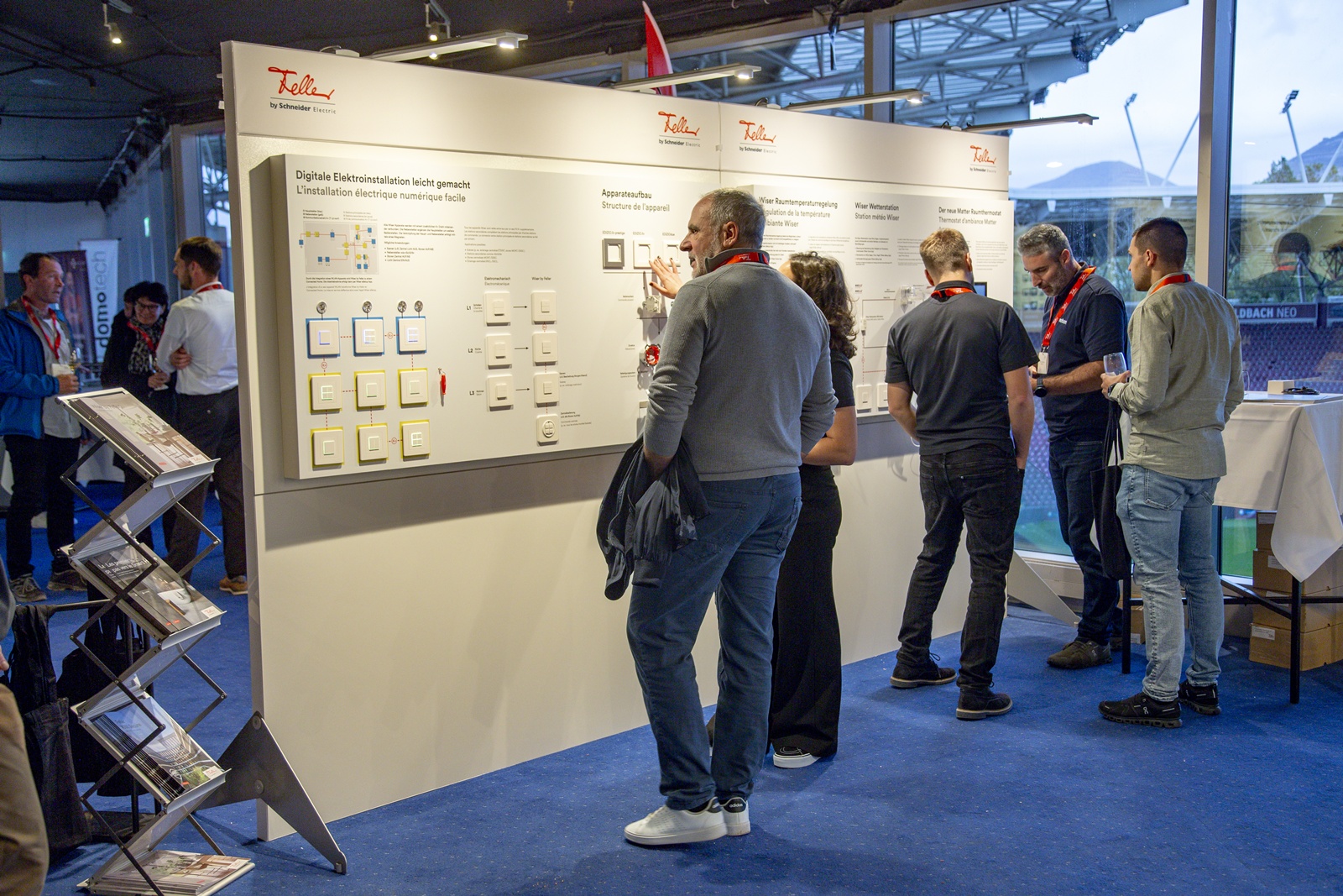 Feller Innovations Days à Genève : panneaux-produits Feller Innovations Days à Genève : panneaux-produits