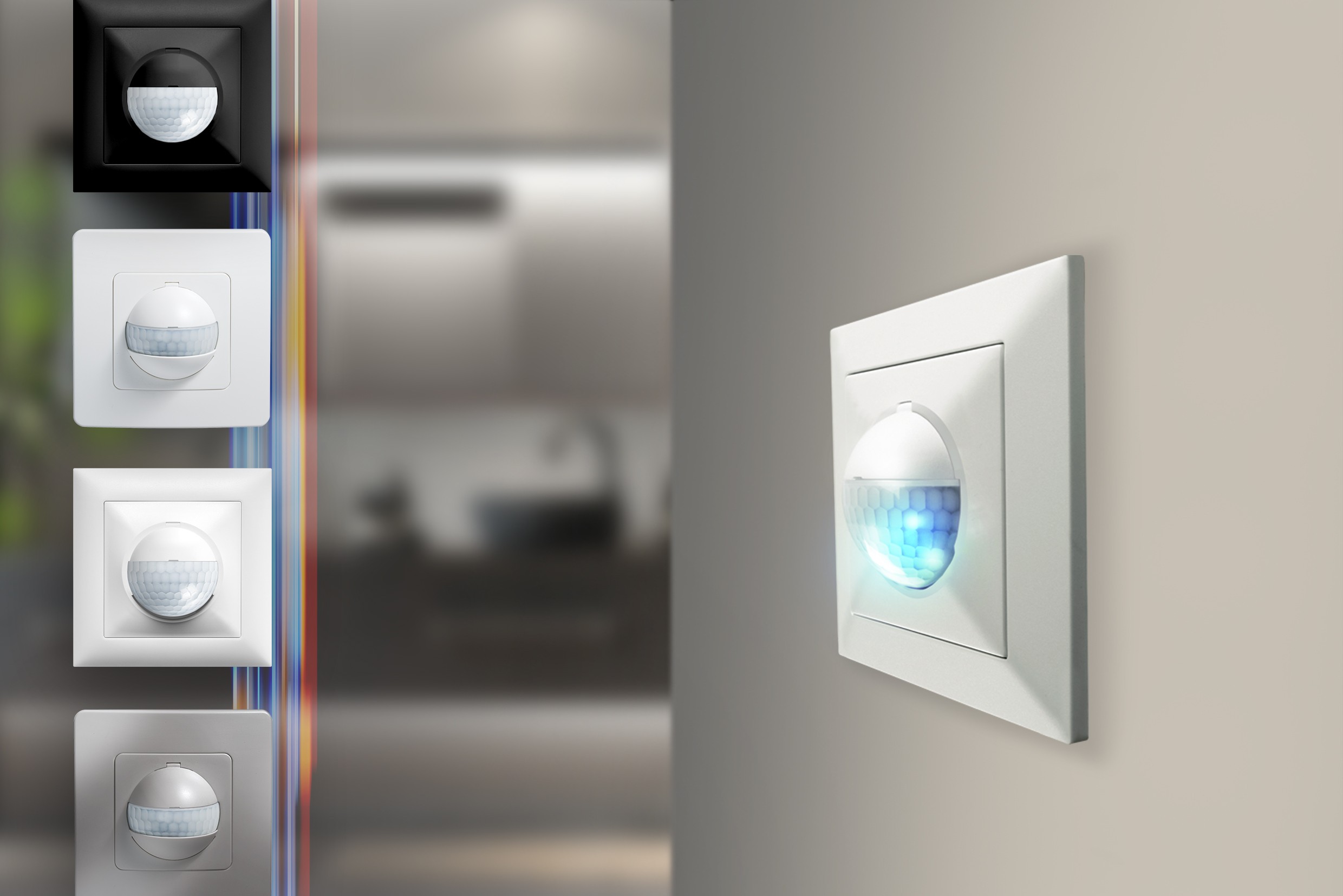 Détecteurs de présence muraux Basic BMS DALI-2