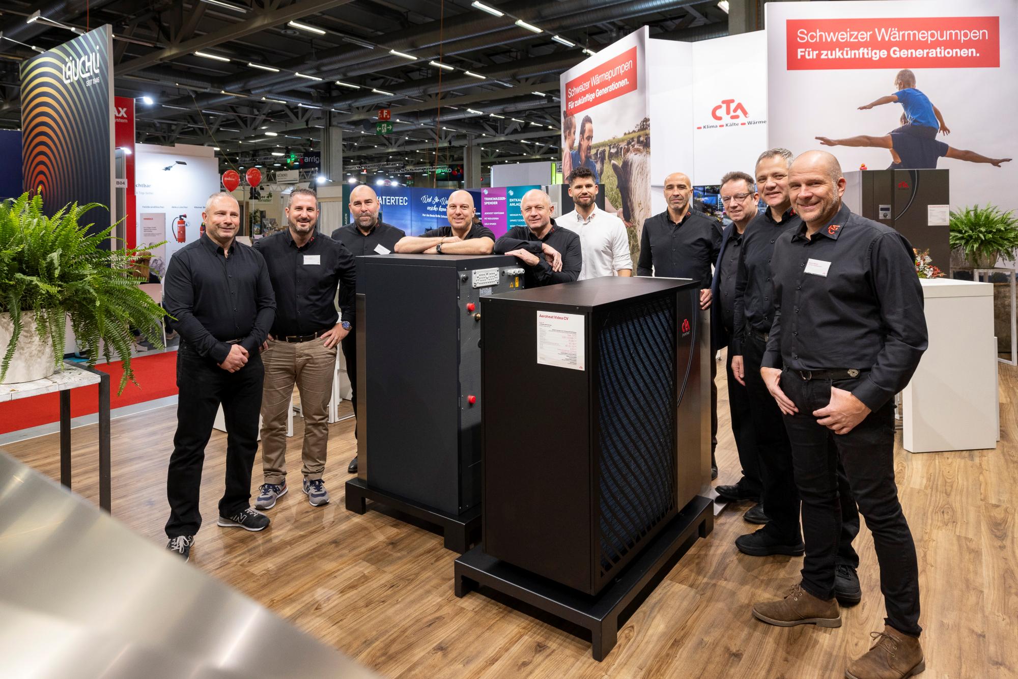 CTA-Team an der Messe