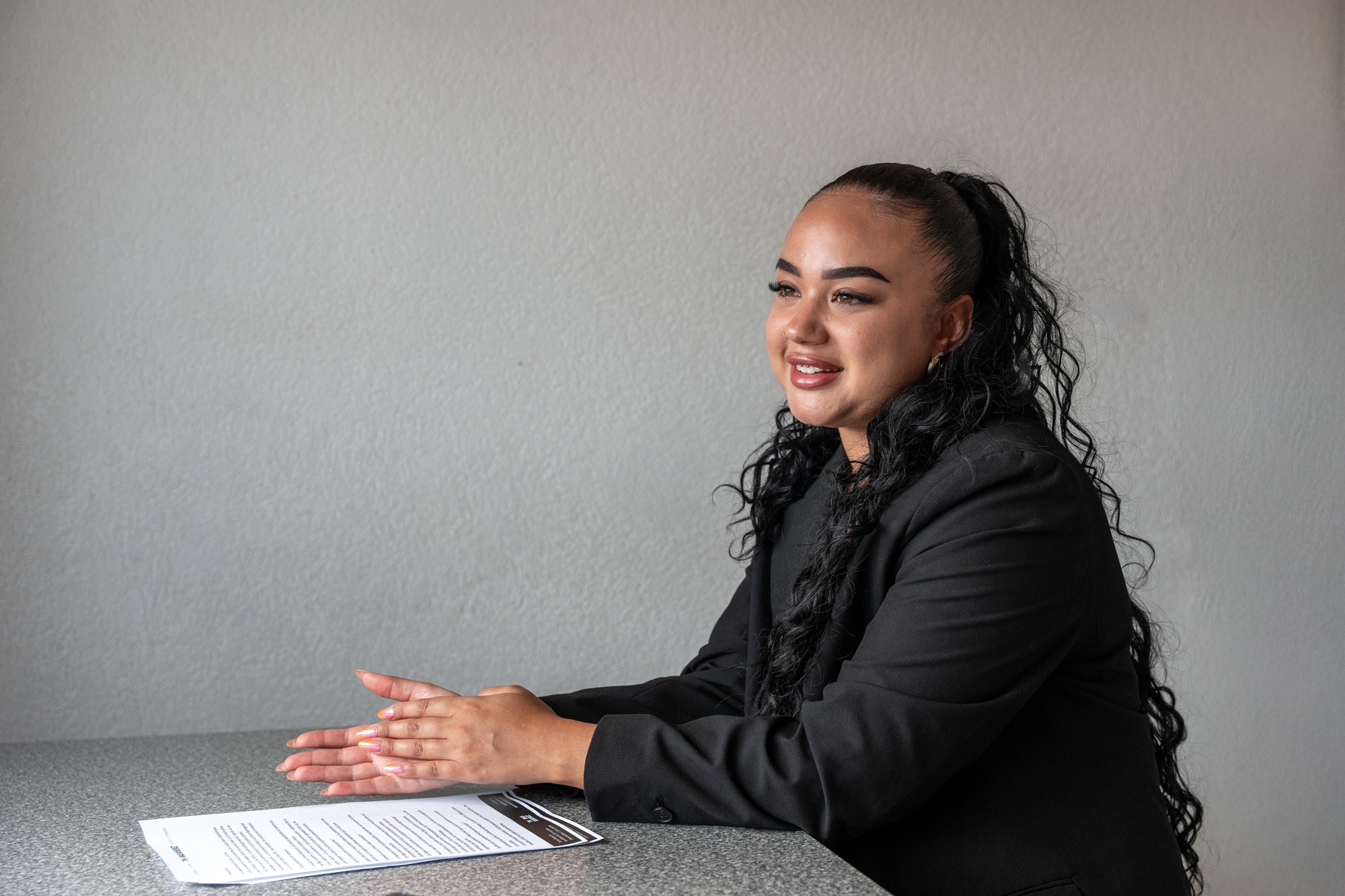 Noémie Buirette, apprentie projeteuse