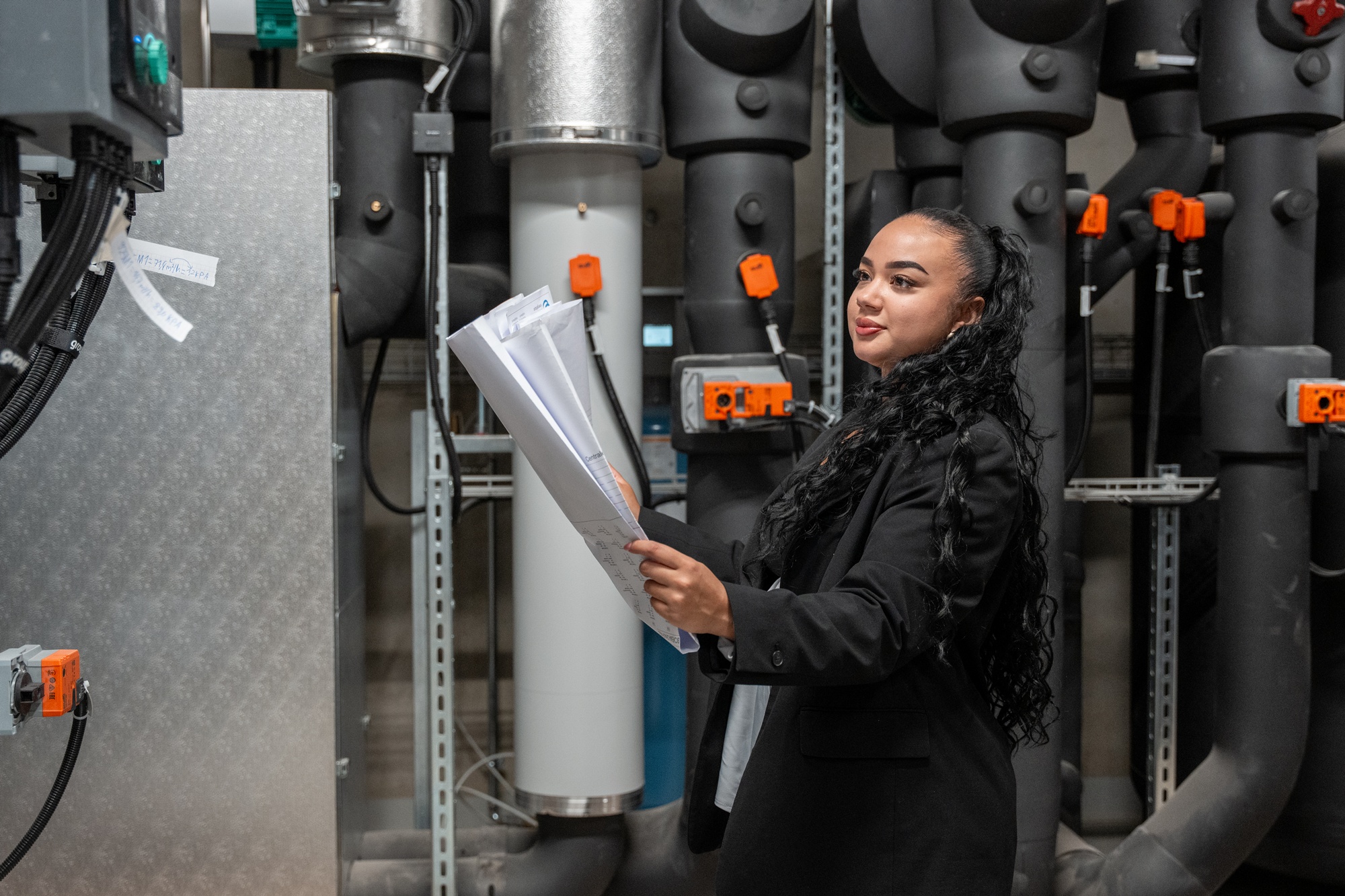 Noémie Buirette, apprentie projeteuse
