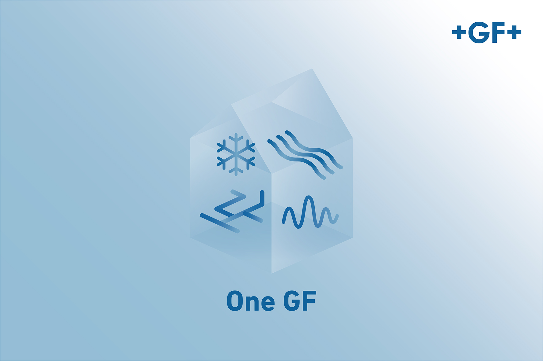 Keyvisual GF, One GF, accompagnant les innovations Flow Solutions