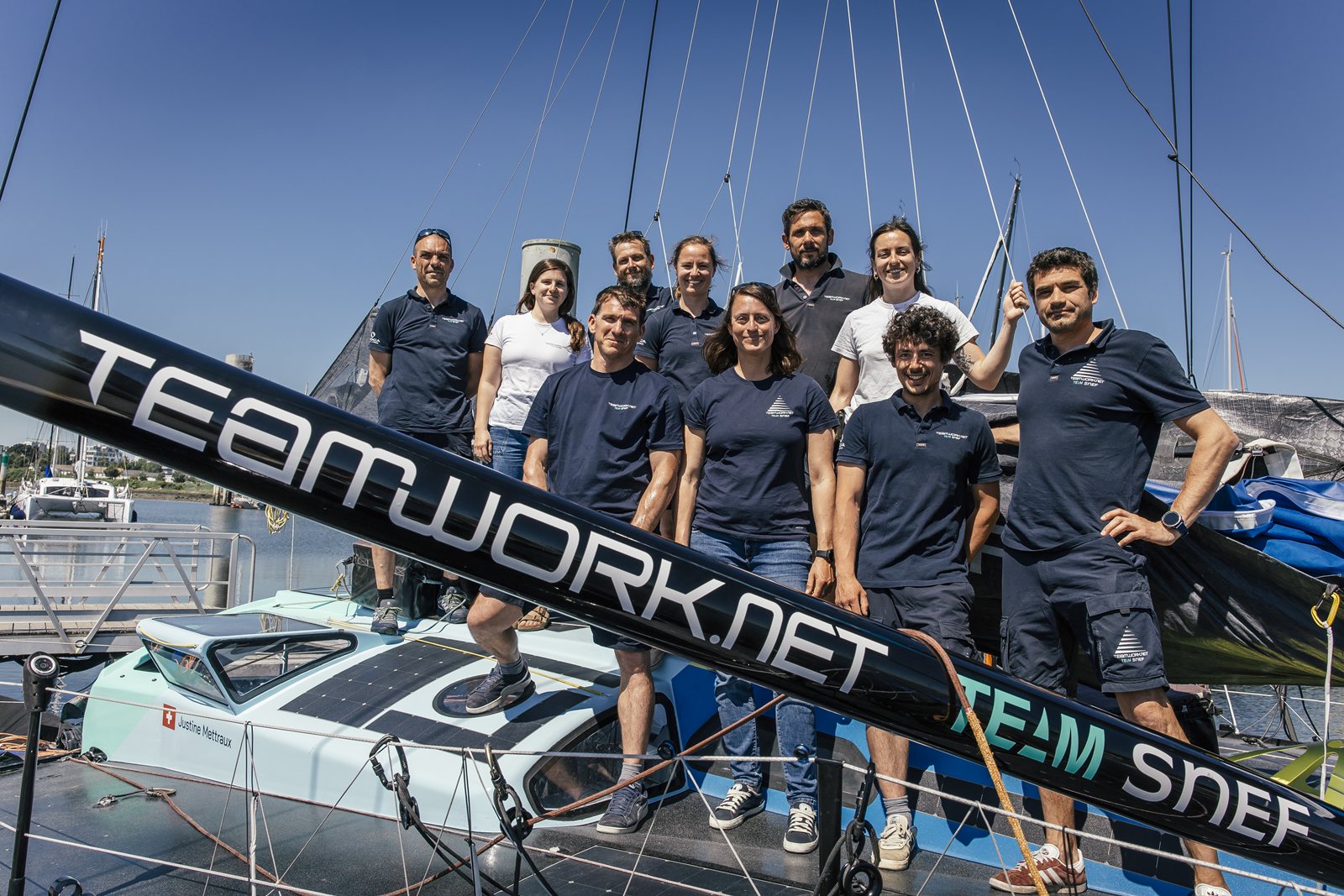 Justine Mettraux vendée globe